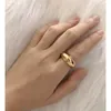 Cluster Ringe Frankreich Nische Marke Designer Mode Riesige Gold Silber Farbe Ring Kollokation Schmuck Für Frauen Männer Hohe Qualität Bijoux