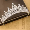 Tiaras Trendige Frau Kristallkronen Tiara Hochzeit Haarschmuck Krone Brautdiademe und Kronen Haarschmuck Hochzeit Haarschmuck Z0220