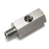 Mevenelijke onderdelen Metrische adapter 1/8 NPT Vrouw x M10 M10x1 T -stukolie Druk Fittingenmanifold Drop levering Mobiele motorfietsen exhau dhiuuu