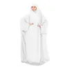 Etnische kleding Moslim Lange Khimar Gebed Jurk Vrouwen boven het hijab Hapeed Abaya Jilbab Ramadan Robe Kaftan Islamitische Worship Service