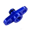 Motorassemblage PQY Racing Hoge kwaliteit 1/8 NPT Brandstof Rail Drukregelaar Adapter Blauw voor Nissan Subaru PQYFPA12 Drop Delivery Mob DH0RM