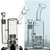 Thick Glass Water Bongs Smoke Pipe Hookahs Heady Glass Dab Rigs Recycler Bong with 14mm Bowl