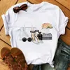 Women's T-Shirt Short Sleeve Graphic Print T Shirt Y2K Crop Top Sexy Vintage Aesthetic Clothes Emo Baby Tee Shirts