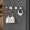 Hooks Rails Wall Coat Rack mounted single hat bag hook Bathroom Indoor Kitchen Hallway Clothes Hat scarf Round 230221