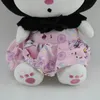 Modelo de varejo Animais de pelúcia 25 cm de desenho animado brinquedos lindos bonecas kuromi para crianças presentes de aniversário e05