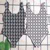 Bikini estampado completo Diseñador Traje de baño de una pieza Moda Traje de baño para mujer Dos estilos