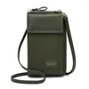 イブニングバッグ2023電話革のためのミニ女性肩ブラックブルーピンクの財布ファッションショッピング小さなハンドバッグストラップ