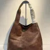 Handtasche Totes Frauen Taschen zwei Miu echte Leder Hobo Reißverschluss einzelner Schulter höchster Qualität shollte Einseitiger echter Handtasche A1