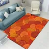 Teppiche, großer Teppich, abstrakte Blume, Flanell, für Wohnzimmer, Schlafzimmer, rutschfeste Bodenmatte, Küche, Tapete, Memory-Schaum-Teppich