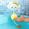 Bath Toys Bath Toys For Kids Baby Water Game Clouds Model Faucet Dusch Water Spray Toy For Children Squirting Sprinkler Bad Baby Toy 230221