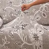 Chair Covers Western Design Simple Roman Stretch Spandex Fabric Full Cover Anti-Skid Sofa Flower Pattern For Home Office Decoration