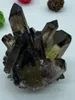 Decoratieve beeldjes natuurlijke zwart kristal cluster thee originele steenmijnkolom leert exemplaar armband d