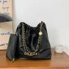 20% OFF handbag 2023 handbag fashionable new bag Lingge Chain One shoulder Xiangnan Shopping Garbage Capacity Bag