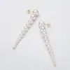 Dangle Earrings Lnngy 14K Gold Filled Pearl For Women Flower 3-10mm Natural Freshwater Tassel Temperament Jewelry Gift