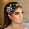 Tiaras A330 Strass Hochzeit Stirnband für Frauen Tiaras Hochzeit Haarschmuck Kristall Braut Kopfbedeckung Geburtstag Mädchen Kopfschmuck Z0220