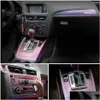 Car Stickers Carstyling 3D/5D Carbon Fiber Interior Center Console Color Change Molding Sticker Decals For Q5 2010 Drop Delivery Mob Dh3Gj