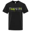 Herr t-shirts sommar 3d mode trapstar tryck mäns t-shirt t shirt harajuku casual kort ärm lös tee topp vintage män kläder 2022 z0221