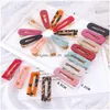 مشابك الشعر barrettes cr المجوهرات لطيف امرأة تصميم acrylic hairpins creative فتاة الطفل سيدة الوصول