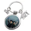 Sublimation Graduation Keychains Party 2023 Grad Cap Metal Keychain DIY Gift