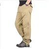 Männer Hosen 2023 Frühling Herbst Fracht Männer Streetwear Casual Militär Hosen Armee Warme Gerade Chinos Pantalon Militaire