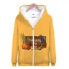 Men's Hoodies Thanksgiving Day Unisex Zipper Fashion Trend Hoodie Sweatshirt Casual