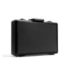 Titta på rutor 24slots Aluminium Tool Box Storage Display Soft Pillow Clock Bracket