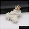 Charms Natural White Coral Shell Irregar Jewelry Fashion Accessories Accessories для изготовления Diy Ladies Corning Servings Giftcha dhxbg