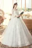 2023 Europa Trend Extra-Large Wedding Bubble Sleeve Dress 120 KG Woman Series Thin Feel Brud Cover Gravid Belly Dresses