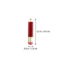 Garrafas de armazenamento Tubos de brilho labial Contêineres vazios Tubo Recarregável Lipstick Squeeze Squeeze Clear Loção Reutilizável Diy