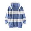 Women's Jackets Light Jacket For Juniors Coat Stitching Three- Pockets Cute Hooded Solid Pullover Sweatershirt Fleece Women Gree