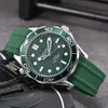 남성용 Omeg 손목 시계 2023 New Mens Watches 모든 다이얼 작업 자동 기계 시계 탑 브랜드 크로노 그래프 시계 남성 패션 m03