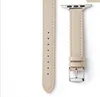 Calfskin Watch Band 14mm fonctionne avec toutes les montres Apple Watch Designer Watch Business Small Pretty Taist Pin Buckle Y23022292257