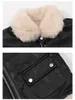 OC Y678401 Lou Lou Girl Girl Winter Leather Coat Pu Jacket Stack