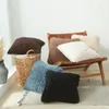 Yastık guret peluş kapak kanepe oturma odası araba 45x45cm dekoratif yastıklar İskandinav ev dekor yastık kılıfı