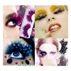 Faux Cils Mode Couleurs Cosplay Plume Costumes De Fête Faux Cils Outils De Maquillage Extension Drop Delivery Santé Beauté Yeux Dhukf