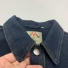 Men's Casual Shirts Heavy heavyduty denim shirt may khaki fall retro flat baggy oversize jacket man 230221