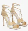Top Luxury Summer Azia Sandals Chaussures Femmes Square Toe High Heels Curved Sething Wedding Stilleto Heels Perfect Ladies Pumps EU35-43 Boîte