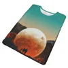 T-shirts pour hommes Promo Baseball Lava Tonga Volcano T-shirt Nouveauté Chemise pour hommes Imprimer Cool Tees Tops Taille européenne