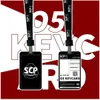 Key Rings SCP Special Containment Procedures Foundation Keychains Credit Card Holder Set PVC Bus IC Case Pendant Necklace Prop Gifts J230222