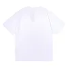 Short Sleeve Men Women Quality Casual Tee Letter Printing Top Black White Apricot T-shirts