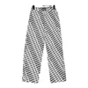 Pantaloni da uomo con stampa completa di lettere a righe diagonali, pantaloni sportivi a gamba larga, sportivi casual, per uomo e donna T2302202