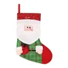 Dekoracje świąteczne styl wysokiej jakości uroczy pończochy santa snowman renifery wisząca dekoracja imprezy akcesoriachrystmy