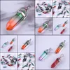 Charms Hexagon Prism Style Natural Stone Pendant Agate Quartz Shape Point Crystal Healing Jewelry Diy Necklace Earrings Drop Deliver Dhcgr