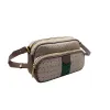 2023 Women Crossbody Messenger Facs Presh Luxury Leadine Leather Canvas Counter Counter Bag Wallet Wallet Red Green Ribbon Hardware STRAP