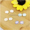 Charms 10Pcs Alloy Drip Oil Cute Animal Little Sheep Pendant Charm Diy Jewelry Accessories Keychain Necklace Earrings Drop Dh8Bt