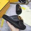 Слайд женщин мужчина для сандалий Sandal Side Cross Laces в черной коже с золотой металлической буквой летняя роскошная розовая кожаная кожаная мягкая модельер размер 35-42