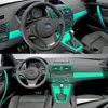 Autocollants de voiture pour X3 E83 20062010 Carstyling 3D 5D fibre de carbone Console centrale intérieure changement de couleur autocollant de moulage décalcomanies Drop Deli Dhlxc