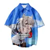 Men's Thirts Xenoblade Chronicles 3 Merch 3D Shirt Sleeve Shirt Summer Women/Men streetwear kimono