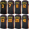 Man Kids Printed Basketball Trae Young Jersey 11 DeAndre Hunter 12 John Collins 20 Bogdan Bogdanovic 13 Garrison Mathews 25 Bruno Fernando 24 Saddiq Bey 41 zarobił