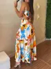 Work Dresses Floral Print Shirred Back Crop Top & Dip Hem Skirt Set Summer Women Two Piece